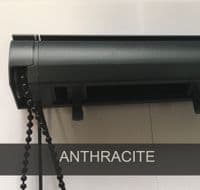 Made to measure vertical blinds in Splash Grey Whisper Light Grey plain fabric Just Blinds