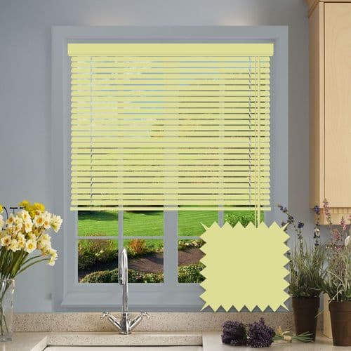 Mint Green Aluminium venetian blind in Mintz.