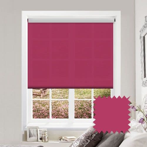 Pink Roller Blind - Splash Lipstick