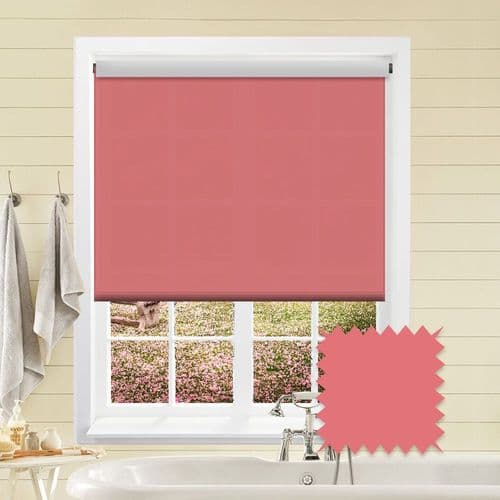 Pink Roller Blind - Splash Tickled