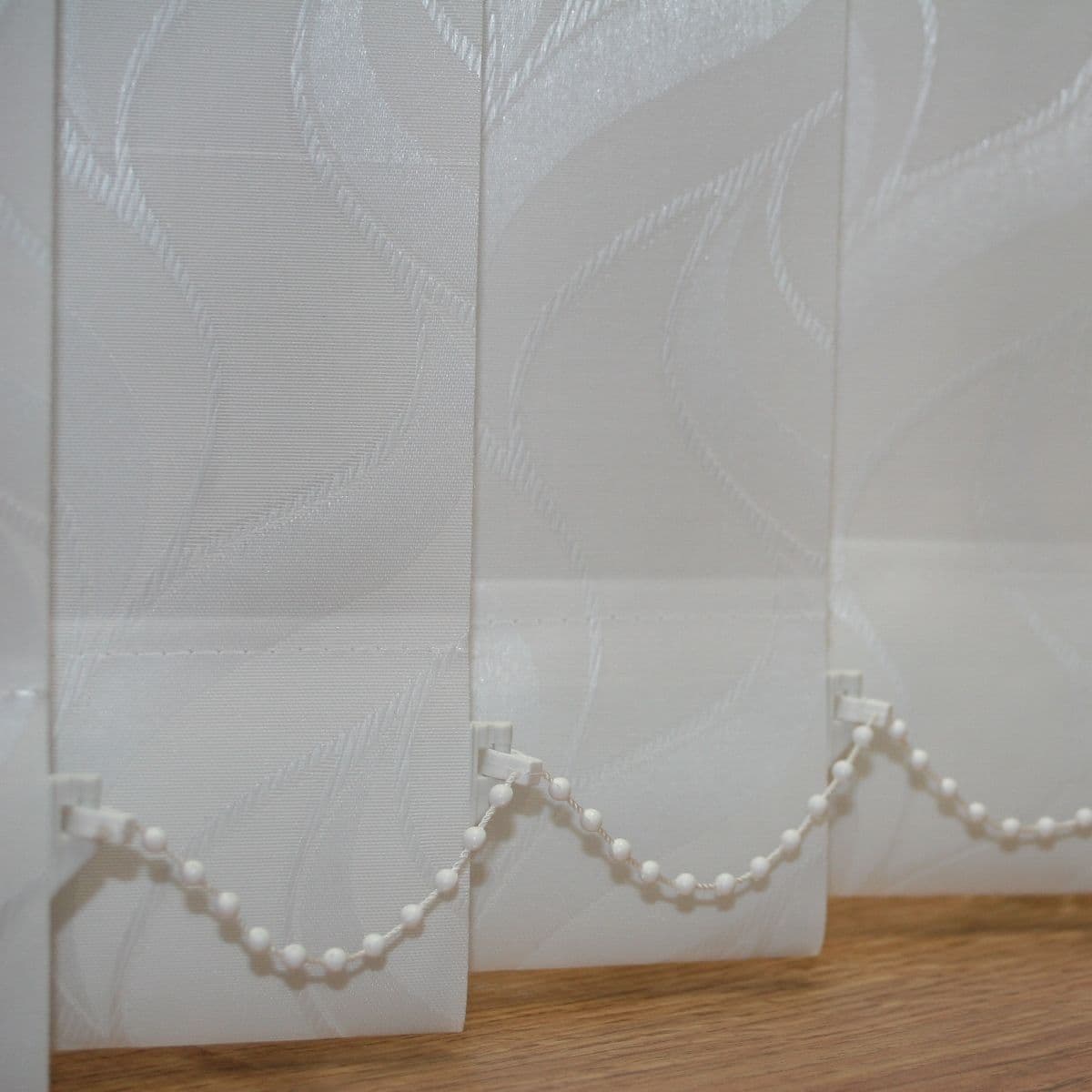 Replacement Blackout Vertical Blind Slats (Jacamar White) Just Blinds