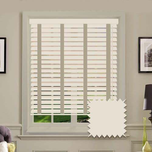 Sunwood Faux Wood Venetian Blinds with Tapes in Mirage