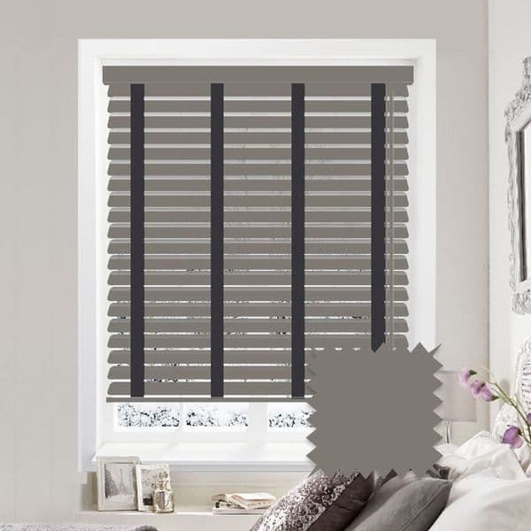 Sunwood Faux Wood Venetian Blinds with Tapes in Orion Just Blinds