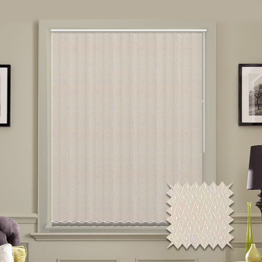 Vertical blinds Made to Measure vertical blind in Java Cream Just