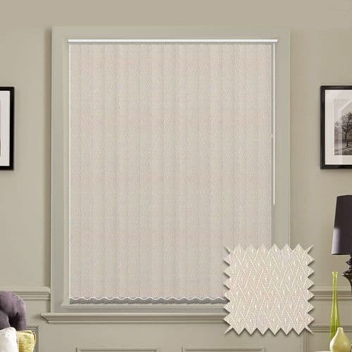 Vertical blinds - Made to Measure vertical blind in Java Cream