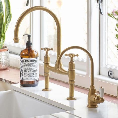 1307 Perrin & Rowe Traditional Mini Instant Hot Water Kitchen Tap