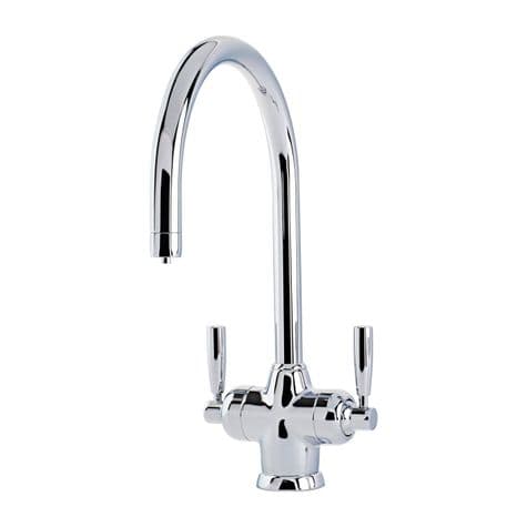 1435 Perrin & Rowe Langbourn Sink Mixer Tap with Filtration and C Spout