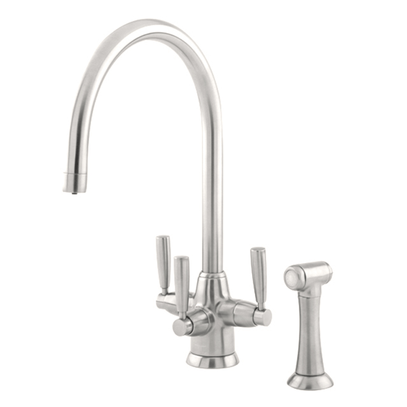 1580 Perrin & Rowe Langbourn Sink Mixer Tap with Filtration and Rinse