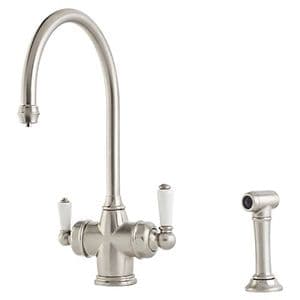 1737 Perrin & Rowe Phoenician 3-In-1 Instant Hot Water Kitchen Mixer Tap and Rinse