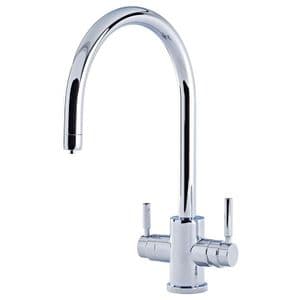 1912 Perrin & Rowe Juliet 3-in-1 Instant Hot Water Kitchen Mixer Tap With C-Spout