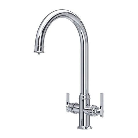1925 Perrin & Rowe Phoenix 3-in-1 Instant Hot Water Kitchen Tap With C ...