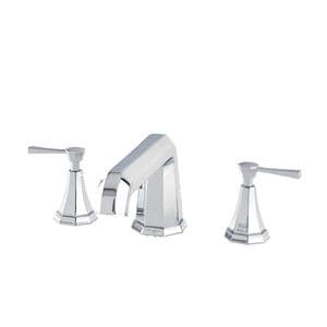 3158 Perrin & Rowe Deco 3-hole Deck Mounted Bath Filler Tap With Lever Handles
