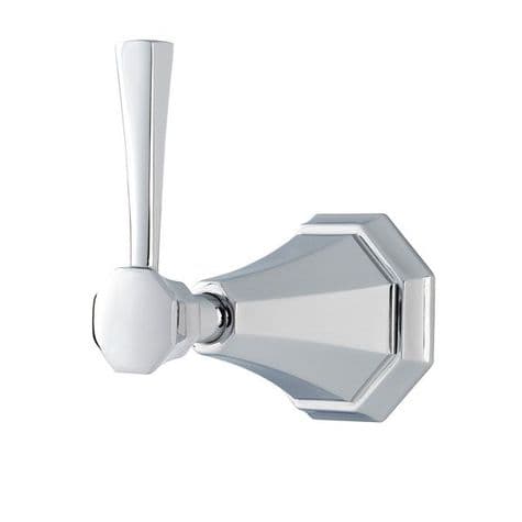 3164 Perrin & Rowe Deco Wall Mounted 3/4 inch Shower Stop Valve With Lever Handle