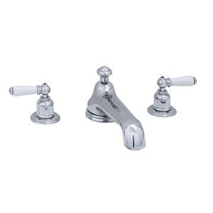 3735 Perrin & Rowe Three Hole Bath Tap Set With Low Profile Spout Lever