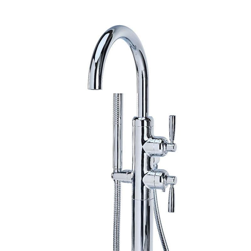 3990 Perrin & Rowe Langbourn Freestanding Bath Shower Mixer Tap with