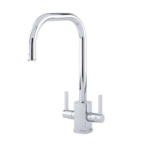4210 Perrin & Rowe Juliet Monobloc Sink Mixer Tap U Spout and Lever Handles