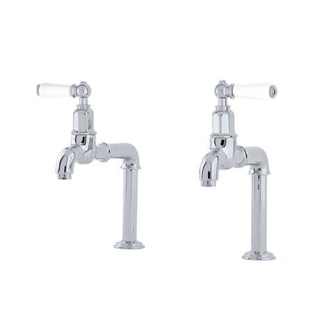 4332 Perrin & Rowe Ionian Deck Mounted Taps with Lever Handles