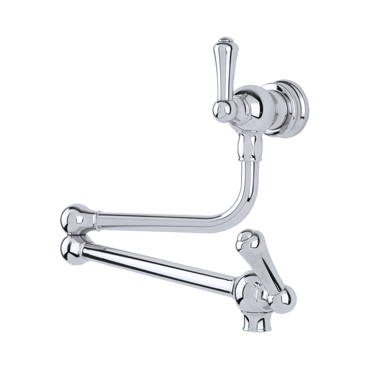 4799 Perrin & Rowe Pot Filler Tap with Lever Handles