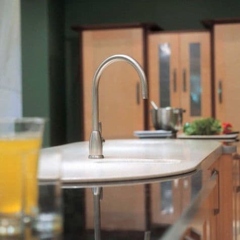 4841 Perrin & Rowe Langbourn C Spout Sink Mixer Tap With Single Lever Handle