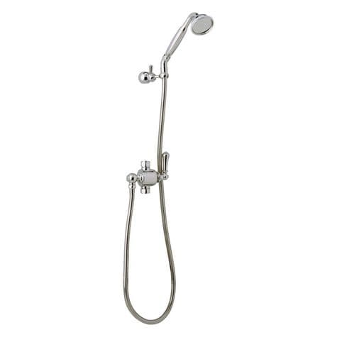 5783 Perrin & Rowe Georgian Riser Diverter Tap, Handshower And Parking Bracket