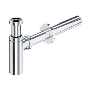 6303 Perrin & Rowe 1 1/4" Bottle Trap With Outlet, Pipe And Flange