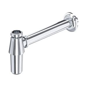 6703 Perrin & Rowe Bottle Trap With Outlet, Pipe And Flange