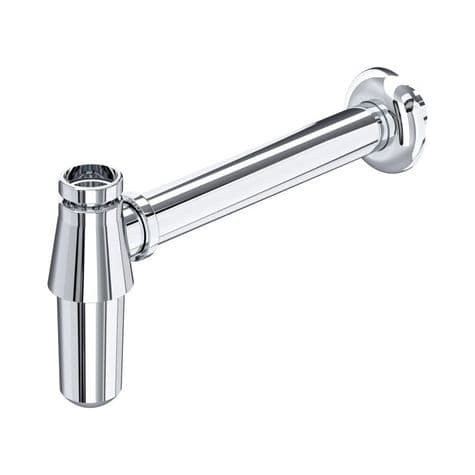 6703 Perrin & Rowe Bottle Trap With Outlet, Pipe And Flange