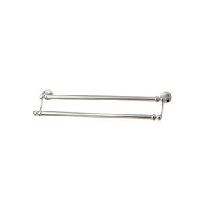 6943 Perrin & Rowe 495mm (19") Double Towel Rail
