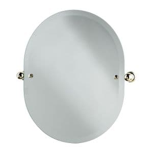 6982 Perrin & Rowe Oval Mirror 625mm x 500mm