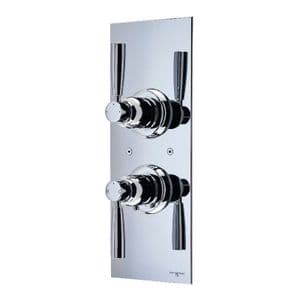 NEXT DAY - 5921 Perrin & Rowe Langbourn Conc. Thermo Shower Mixer/Diverter Valve - Lever - Chrome