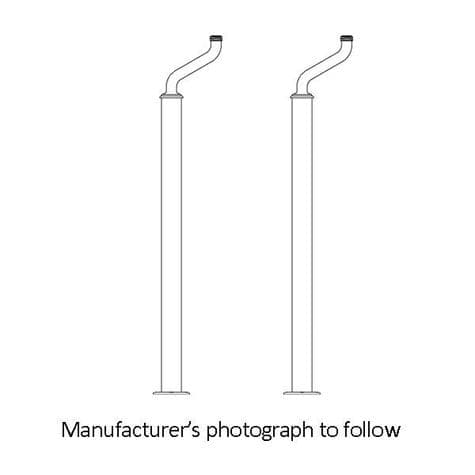 NEXT DAY - 6380 Perrin & Rowe Extended Pillar Unions & Floor Legs For Bath Shower Mixer Tap - Brass