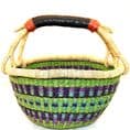 Bolga Basket, Baskets Ghana, Storage, gifts for her, fair trade, handwoven