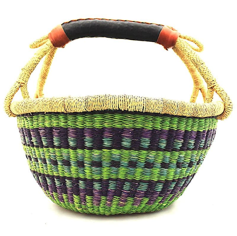 Bolga Basket, Baskets Ghana, Storage, gifts for her, fair trade, handwoven