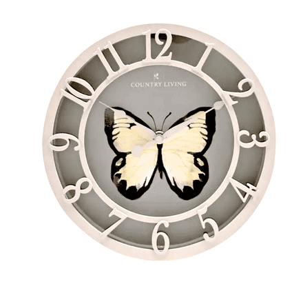 Butterfly Outdoor Clock