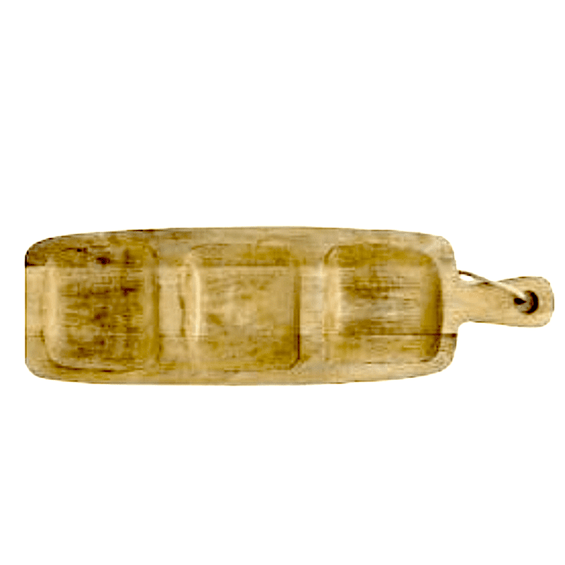 Carved Wood Nibbles Tray
