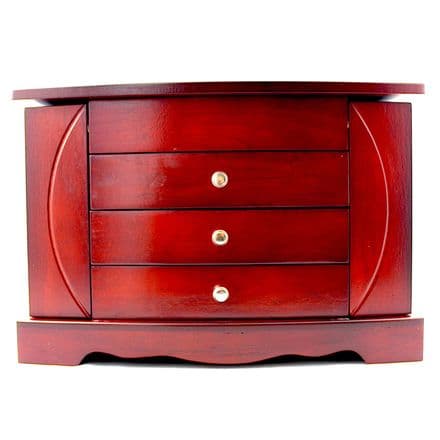 Cherry Wood Jewellery Box