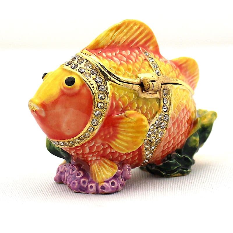 Clown Fish |Trinket Box|jewellery box| gifts for her|gifts for girls|keepsake box|collectible