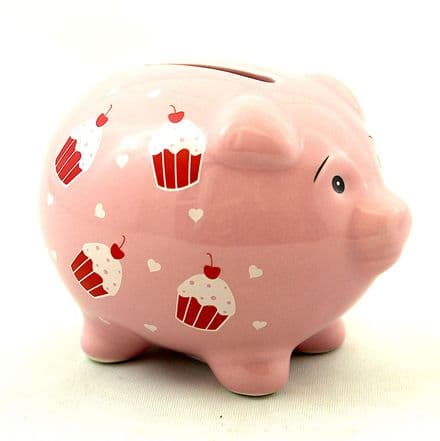 Cupcake Piggy Bank