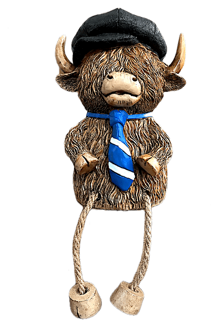 Highland Cow Money Box