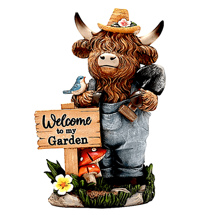 Highland Cow Welcome