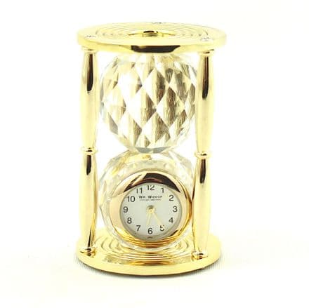 Hourglass Miniature Clock
