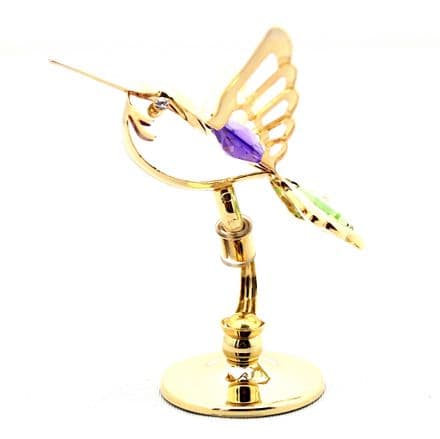 Hummingbird Crystal Art