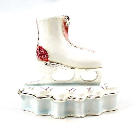 Ice Skate Trinket Box