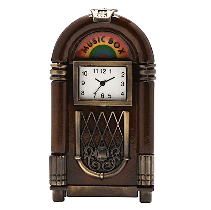 Jukebox Miniature Clock