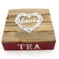 Tea Box|Wooden Tea Box|Tea Bag Organiser|Tea Bag Container| Tea|Gifts for her|Gifts for the home|Storage