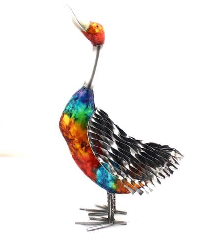 Metal Art Duck