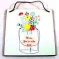 Mum Vase Plaque|Mum Vase|Mother's Day|gifts for Mum|gifts for Her|Mom