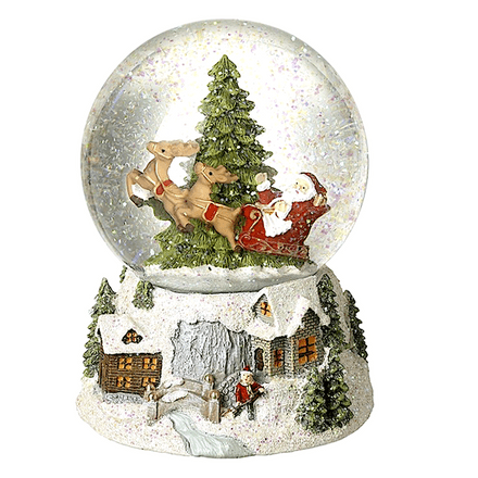 Musical Xmas Snow Globe