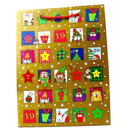 Owl Calendar Gift Bag