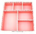 Collectable|Peach Blossoms Tidy Tray|Vintage tray|Vintage Tidy|Unique Gift|Gift for Her